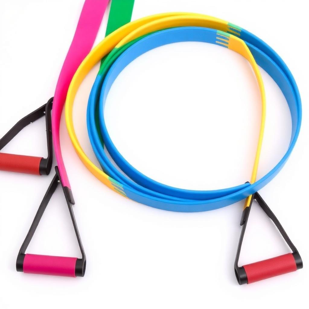 Kit Extensores 5 Níveis de Resistência